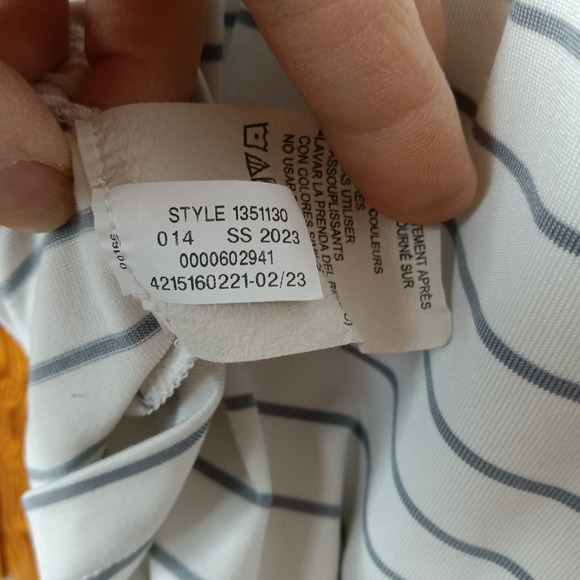 Under Armour Mens Playoff Polo Shirt XXL White Grey Striped Loose Fit - Picture 6 of 11